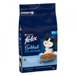 Felix Kattenvoer Droog Dubbel Zo Lekker  Senior Kip & Kalkoen