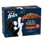Felix Kattenvoer Nat Heerlijke Plakjes  Gelei Farm selectie Multipack