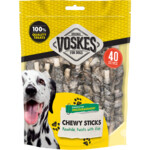 Voskes Hondensnack Rawhide Sticks Vis