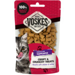 Voskes Kattensnack Crispy & Crunchy Kip & Catnip 60 gr