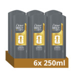 6x Dove Douchegel Men+ Care FIFA Edition - 19.53 euro