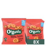 8x Organix Tussendoortje Bio 7+m Melty Tomato Slices - 10.19 euro