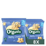 8x Organix Tussendoortje Bio 7+m Melty Cheese Stars - 10.19 euro