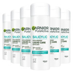 6x Garnier PureActive Exfoliërende Liquid Care Salicylic