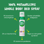 Happy Earth 100% Natuurlijke Body Deo Spray Lavender Ylang - 8.05 euro