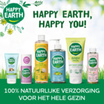 6x Happy Earth 100% Natuurlijke Micellair Water 3-In-1 - 62.49 euro