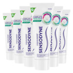 6x Sensodyne Tandpasta Complete Protection+ Fresh Breath - 36.09 euro
