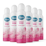 6x Odorex Showerfoam Sweet Rose