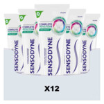12x Sensodyne Tandpasta Complete Protection+ Fresh Breath