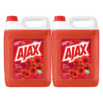 2x Ajax Allesreiniger Rode Bloemen