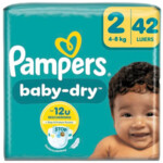 2x Pampers Baby Dry Luiers Maat 2 (4-8kg)