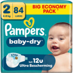 2x Pampers Baby Dry Luiers Maat 2 (4-8kg)