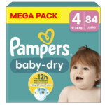 Pampers Baby Dry Luiers Maat 4 (9-14kg)