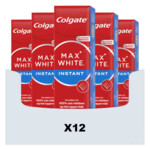 12x Colgate Tandpasta Max White Optic
