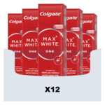 12x Colgate Tandpasta Max White One