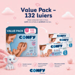 3x Confy Premium Luiers Maat 1 Newborn 2-5kg - 20.31 euro