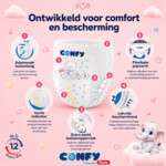 3x Confy Premium Luierbroekjes Maat 6 XL 15+kg - 19.62 euro