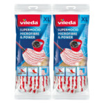 2x Vileda Super Mocio Microvezel & Power Navulling - 16.05 euro