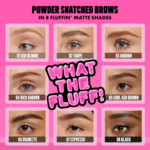 NYX Fluff & Snatch! Brow Powder Pen 05 Cool Ash Brown - 10.49 euro