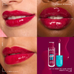 NYX Lip IV Hydraterende Lipgloss + Stain 19 Magenta Mist - 10.59 euro