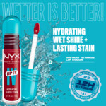 NYX Lip IV Hydraterende Lipgloss + Stain 22 Cherry Drenched - 10.39 euro