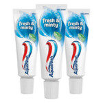 3x Aquafresh Tandpasta Fresh & Minty Mini