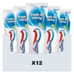 12x Aquafresh Tandpasta Fresh & Minty Mini - 15.58 euro