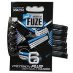 Body-X Fuze Men Triple Blades Wegwerpmesjes