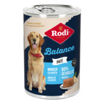 6x Rodi Hondenvoer Nat Paté Balance Kalkoen