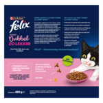 Felix Kattenvoer Droog Dubbel Zo Lekker Junior Kip, Kalkoen, Melk en Groenten 800 gr