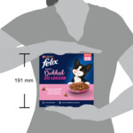 Felix Kattenvoer Droog Dubbel Zo Lekker Junior Kip, Kalkoen, Melk en Groenten 800 gr