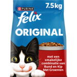 Felix Original Kattenvoer Rund en Kip en Groenten 7,5 kg
