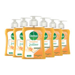 6x Dettol Handzeep Extra Care Honing & Galamboter