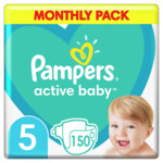 Pampers Active Baby Luiers Maat 5 (11-16 kg)