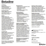 Betadine Zalfgaas - 28.99 euro