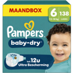 3x Pampers Baby Dry Luiers Maat 6 (13-18 kg)