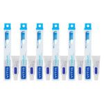 6x Vitis Tandenborstel + Mini Tandpasta Whitening - 23.08 euro