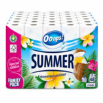 3x Ooops! Toiletpapier Classic Sensitive Summer Editie 3-laags - 12.42 euro