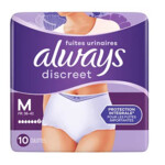 4x Always Incontinentie Broekjes Maat M