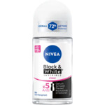 NIVEA Deodorant Roller Black & White Invisible - 1.69 euro