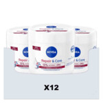 12x NIVEA Bodycreme Repair & Care - 115.14 euro