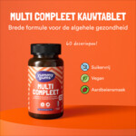 Yummygums Multi Compleet Kauwtablet Suikervrij - 17.69 euro