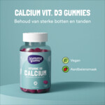 Yummygums Calcium Vitamine D3 Gummies Vegan - 16.09 euro