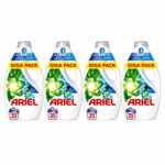 4x Ariel Vloeibaar Wasmiddel Active + Odor Defense 35 Wasbeurten