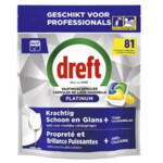 Dreft Vaatwastabletten Pro Platinum Lemon