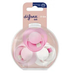 Difrax Fopspeen Prime 0-6 mnd Roze