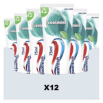 12x Aquafresh Tandpasta Coolmint - 32.09 euro