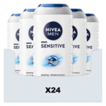 24x NIVEA Men Shampoo & Douchegel 3in1 Sensitive