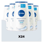 24x NIVEA Douchecrème Soft