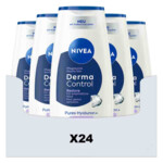 24x NIVEA Douchegel Derma Control